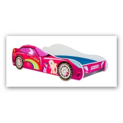 Łóżko auto różowe model Car 2