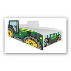 Łóżko traktor zielony model...